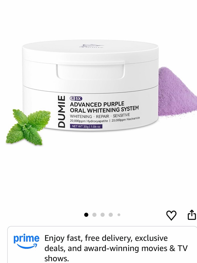 Umi White And Purple Advanced Oral Whitening System